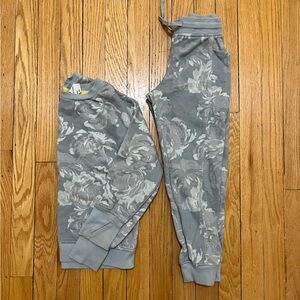 All in Motion Floral Gray Kids Sweatpants & Joggers